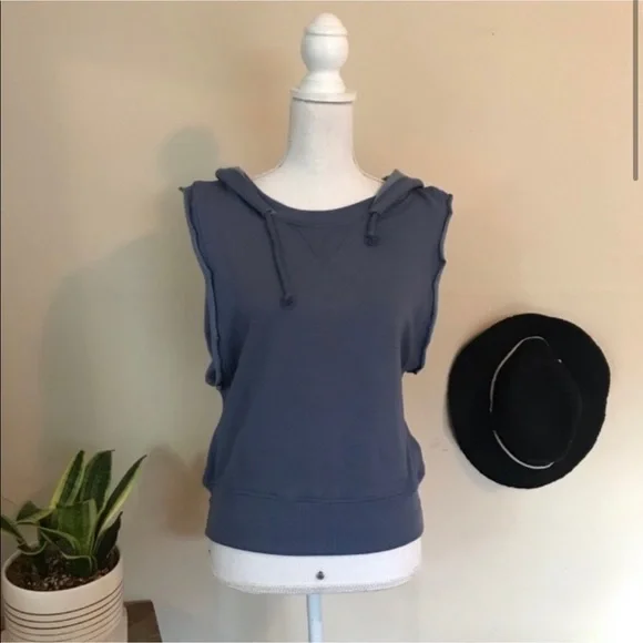 free people whitewater sleeveless hoodie - Picture 4 of 6